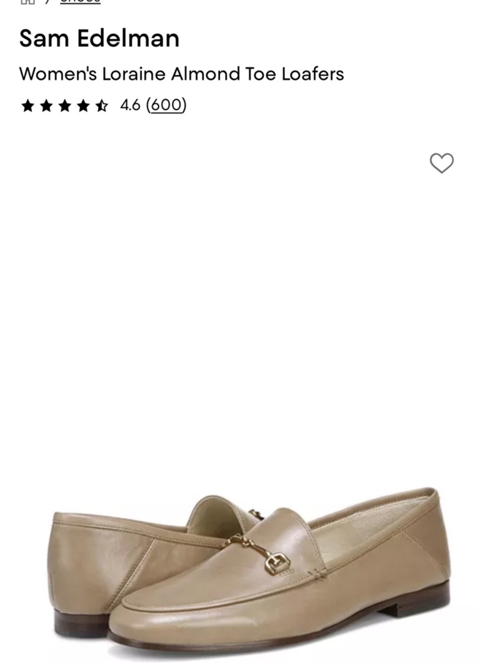 Sam Edelman
Women's Loraine Almond Toe Loafers - Picture 13 of 14